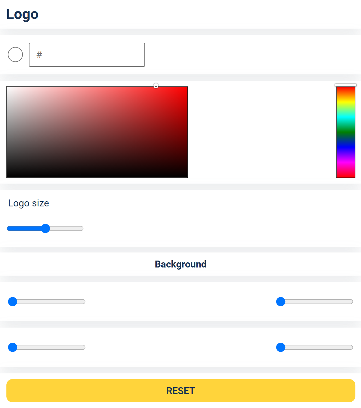 How to add person section to card